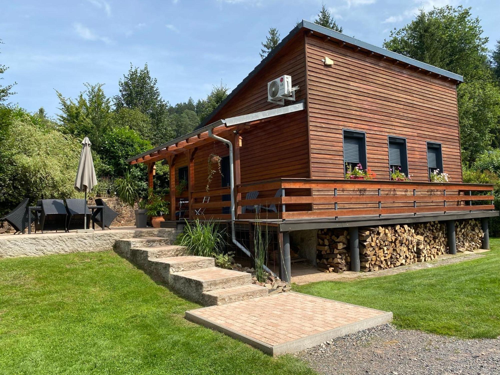 Le Chalet Du Bonheur A Soucht Exteriör bild